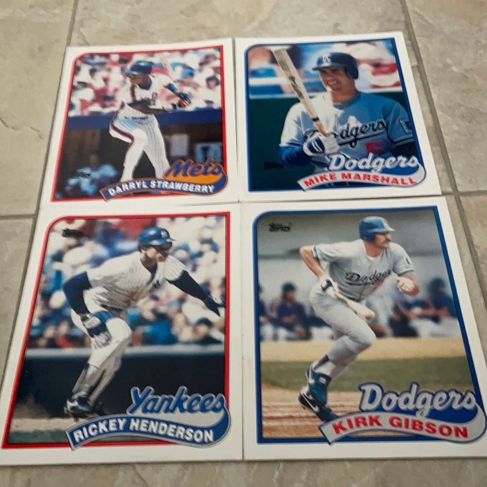 1989TOPPS (9)SCHOOL FOLDERS NEW CONDITION. $15 each